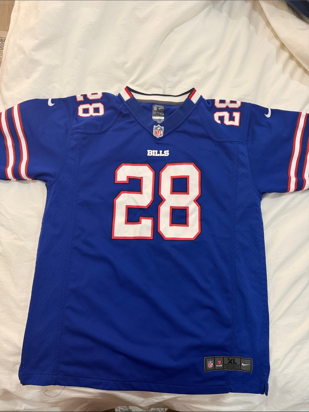 Buffalo Bills Spiller #28 Bundle- Youth XL and Women’s Small